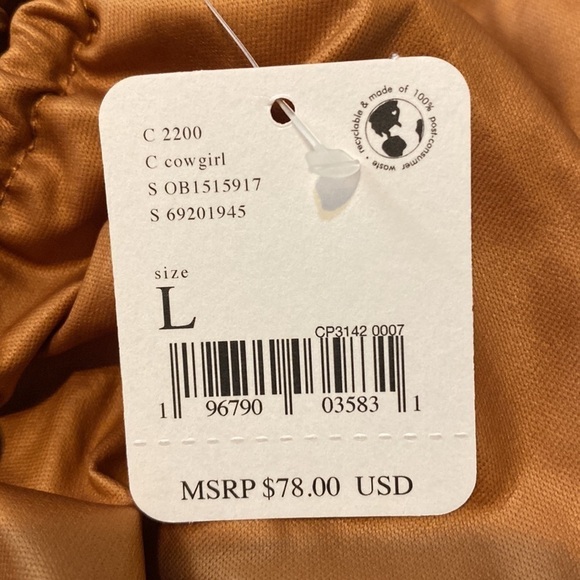 FREE People Ride Along Ruched Crop Tank NWT - Picture 8 of 11